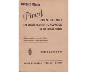 Pimpf dein Dienst im Deutschen Jungvolk Booklet