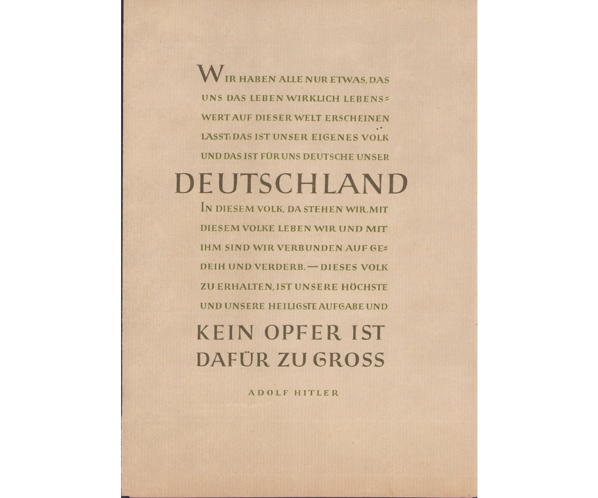 Muttertag 1944 Gedenkblatt — image 2