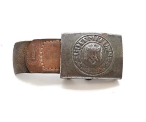 Wehrmacht Steel Buckle with Tab (B.Haarmann, 1941)