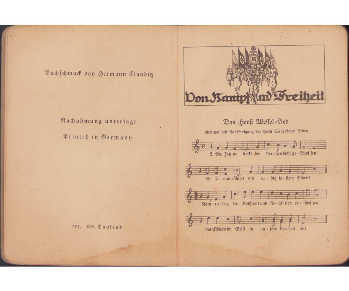 'Liederbuch der NSDAP' 1934 — image 4