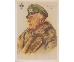 W.Willrich 'Major von Rochow' Postcard