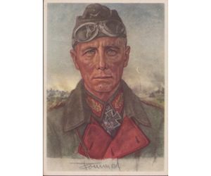 W.Willrich 'Erwin Rommel' Postcard