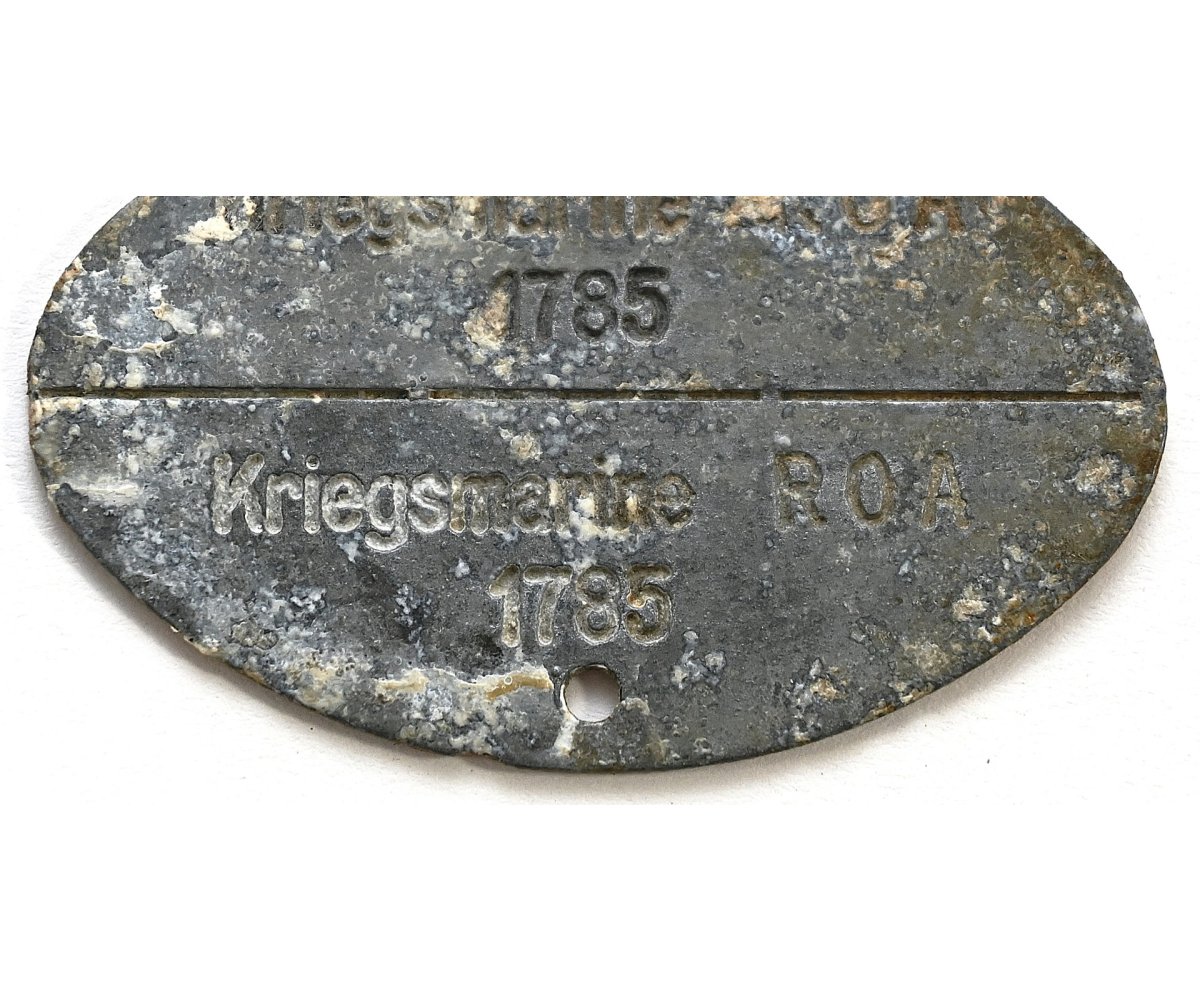 Kriegsmarine ROA Erknnungsmarke — image 2