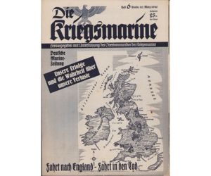 'Die Kriegsmarine 20 Mai 1940 Heft 6' Magazine