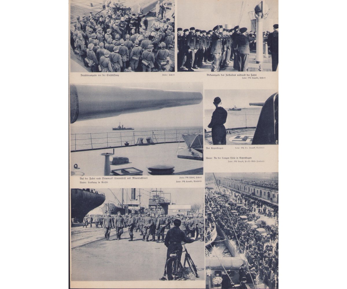 'Die Kriegsmarine Erstes Maiheft . 1940 Heft 9' Magazine — image 2