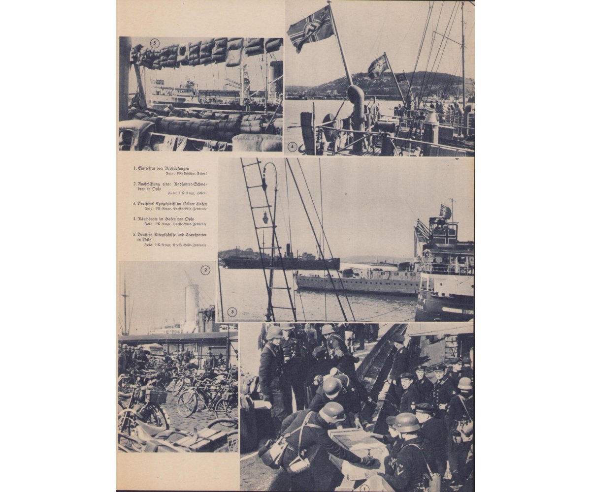 'Die Kriegsmarine Erstes Maiheft . 1940 Heft 9' Magazine — image 3