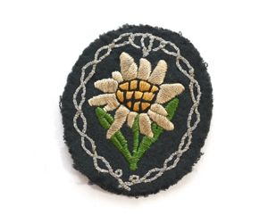 Officer's Edelweiss Sleeve Badge