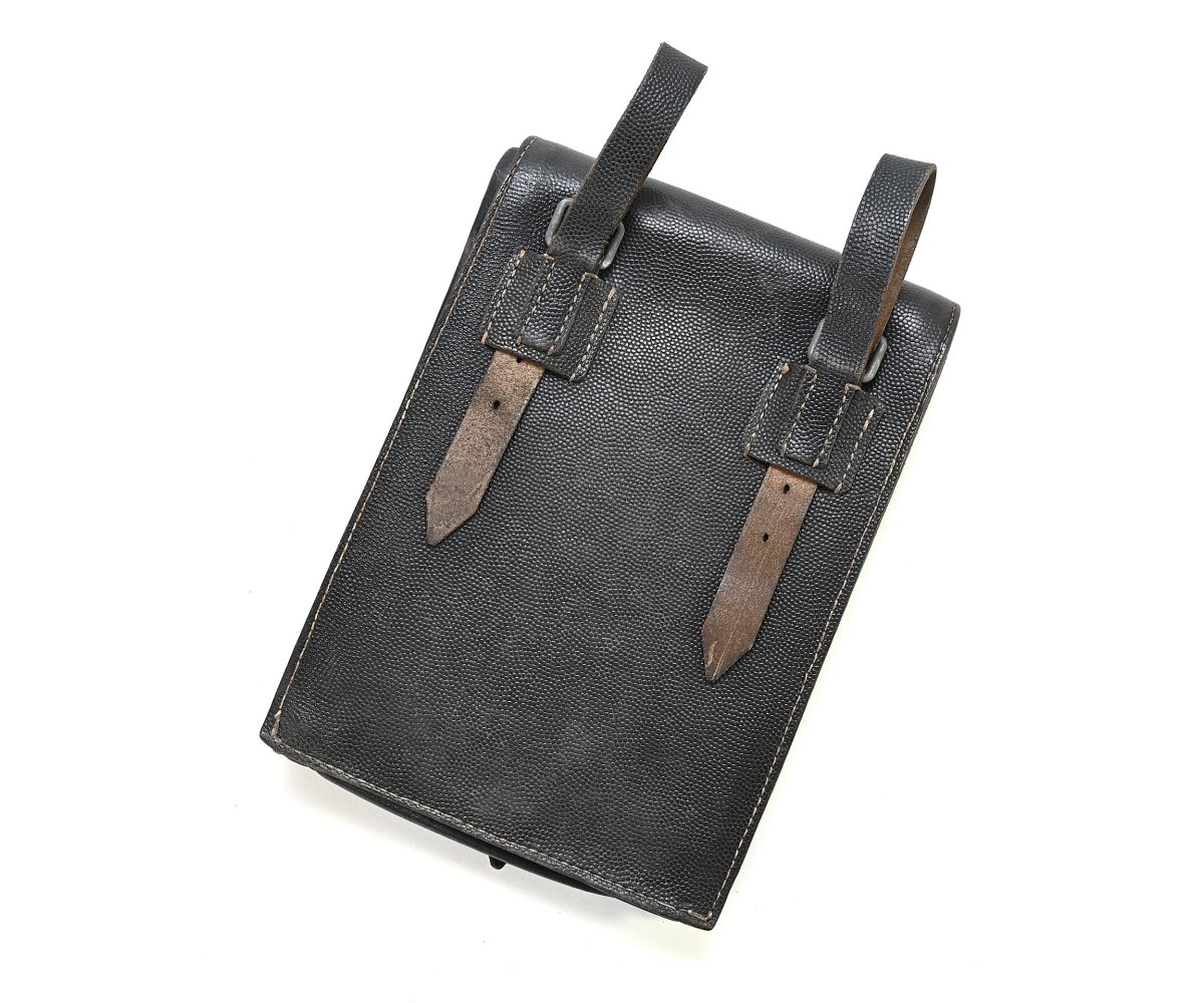 Wehrmacht Black Leather Map Case (RBNr.) — image 2