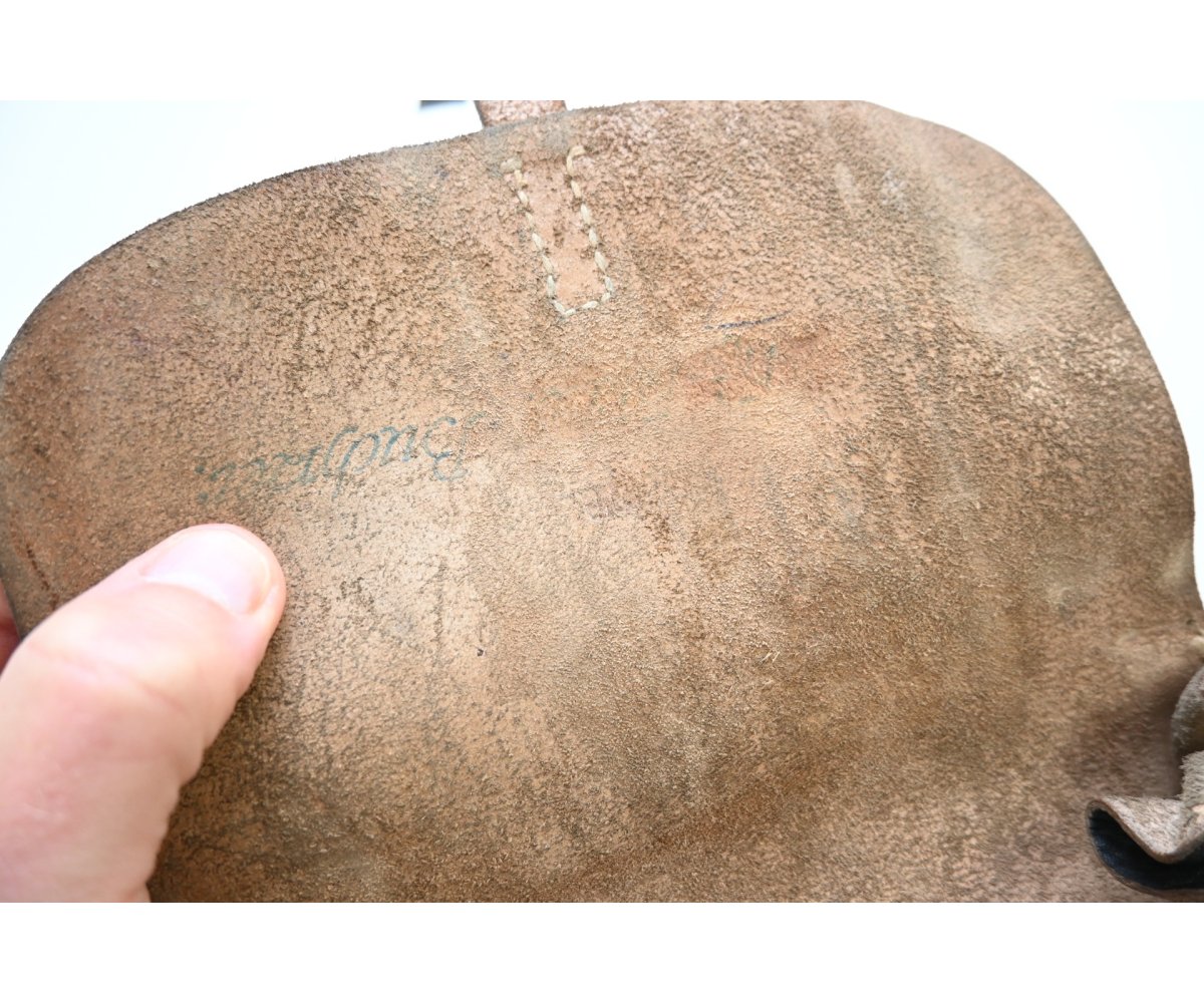 Wehrmacht Black Leather Map Case (RBNr.) — image 6