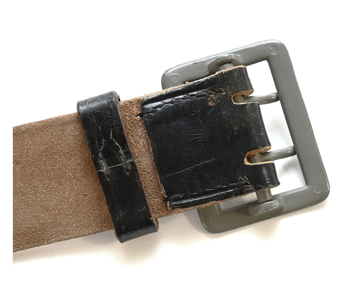 Black Leather Officer's Belt (RBNr.) — image 5