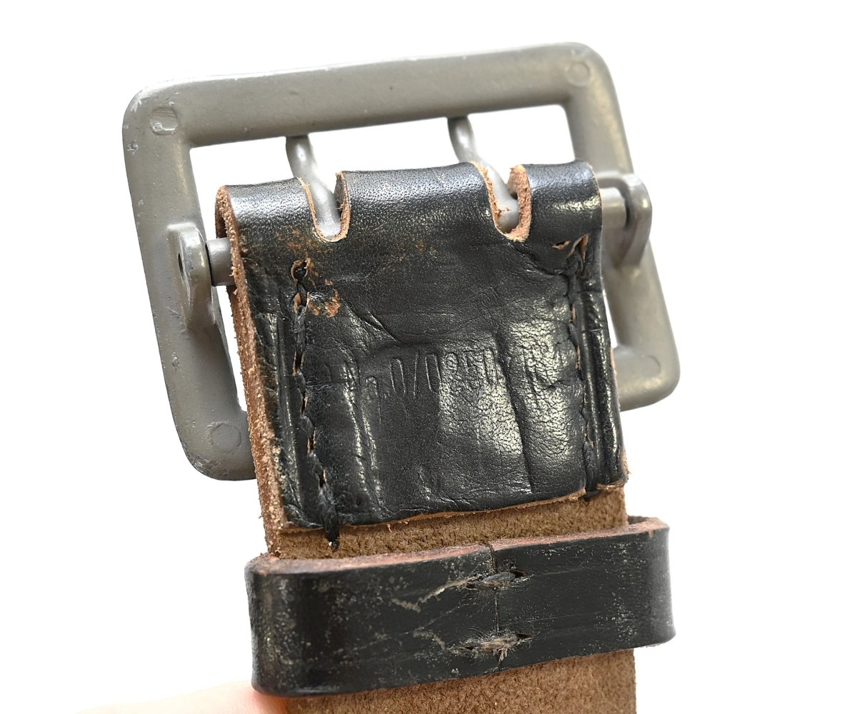Black Leather Officer's Belt (RBNr.) — image 6