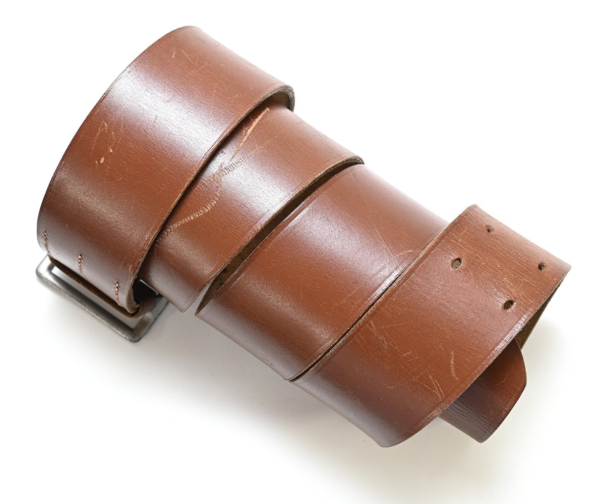 Brown Leather Wehrmacht Officer's Belt (135cms) — image 2
