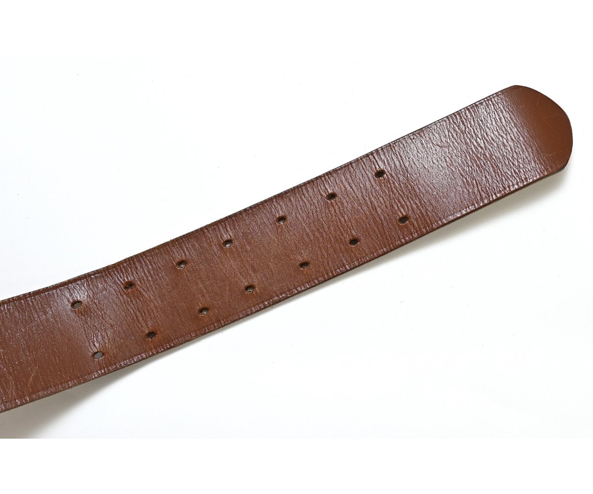 Brown Leather Wehrmacht Officer's Belt (135cms) — image 3