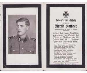 Waffen-ᛋᛋ Death Notice (SS.Kav.-Brigade)