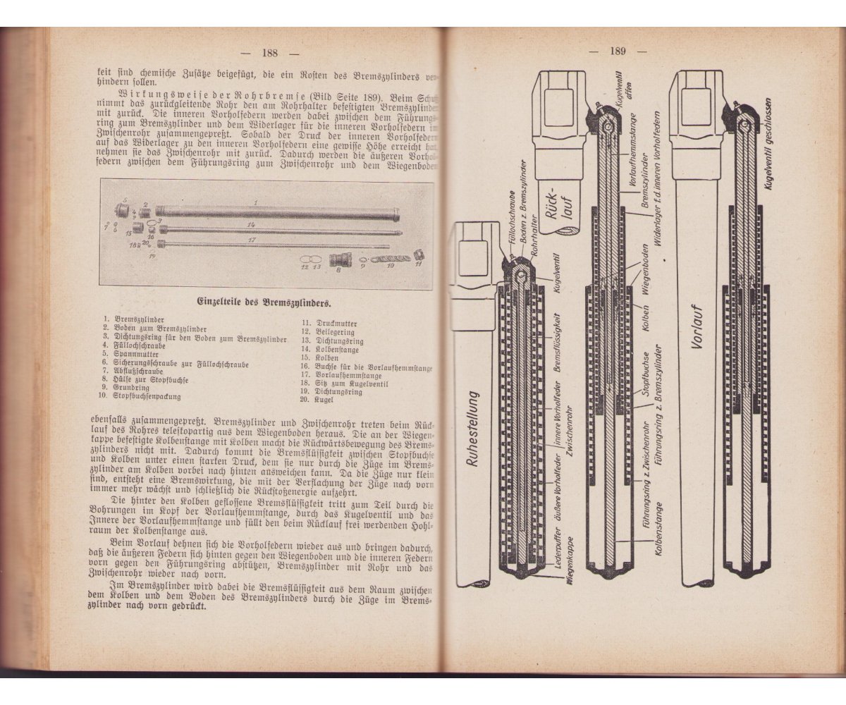 Near Mint WH 'Kanonier bespannt' Reibert 1940 — image 10