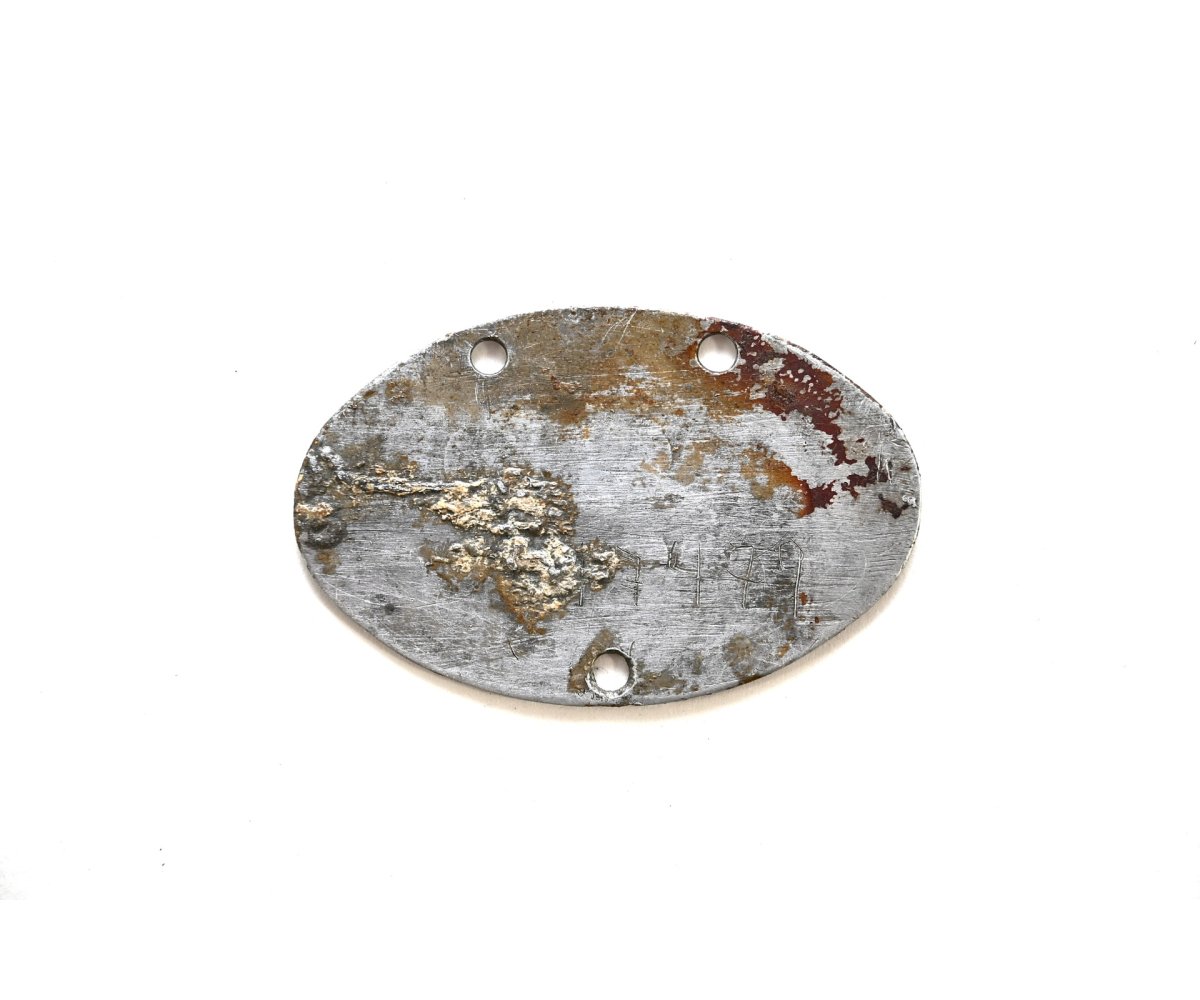 Rare 'Marine Stammabt.' Erkennungsmarke — image 2