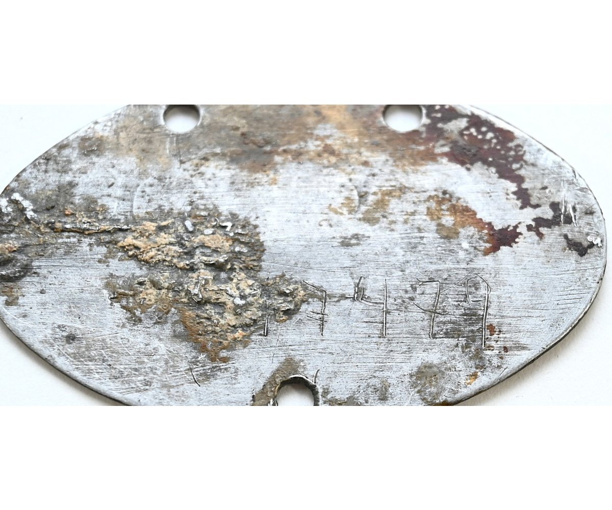 Rare 'Marine Stammabt.' Erkennungsmarke — image 3