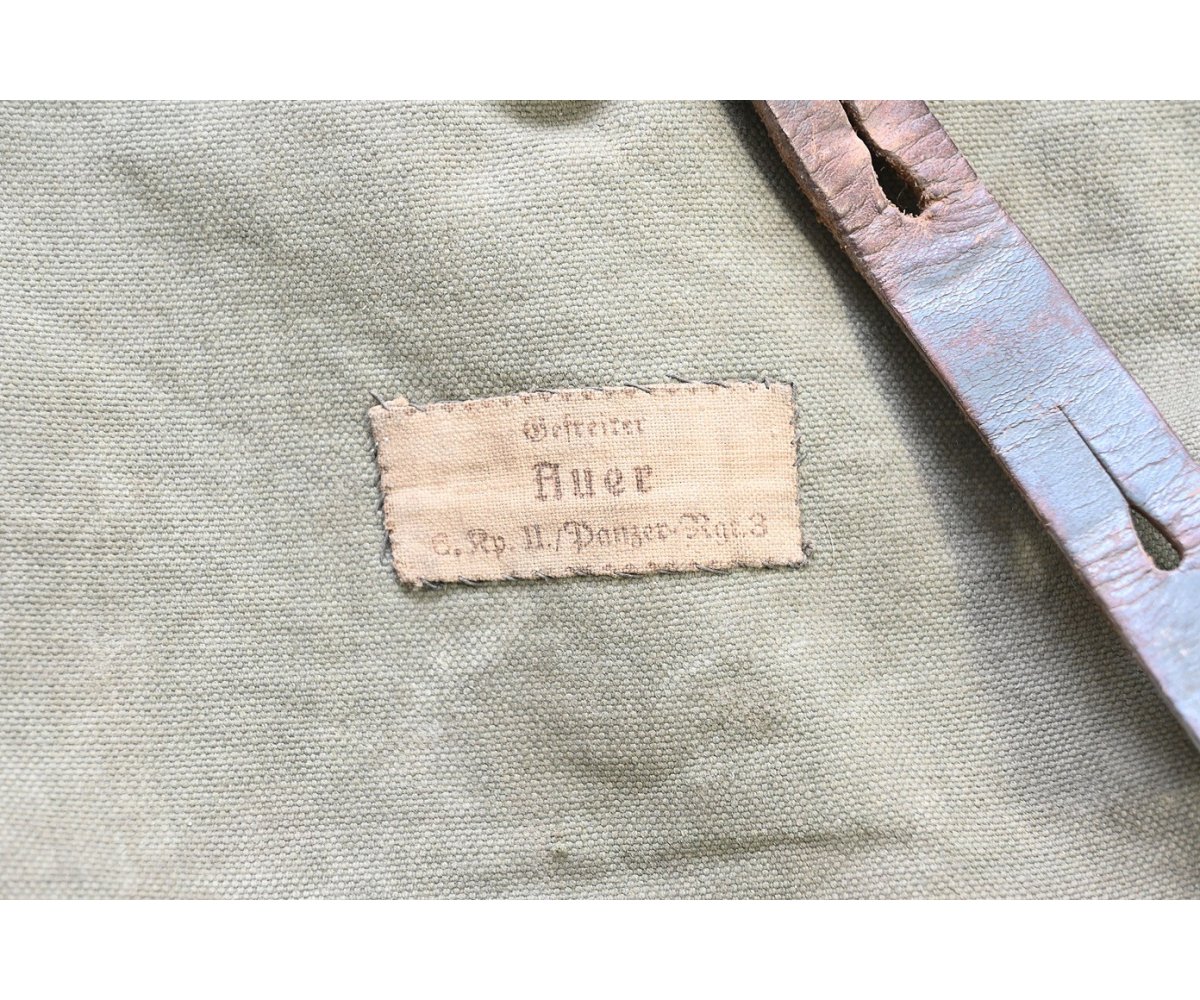 Pz.Rgt.3 Marked Bread Bag (Named) — image 5