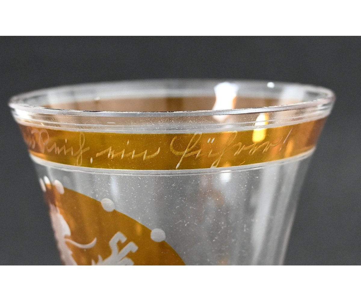 1.Okt.1938 Annexation Commemorative Glass — image 4