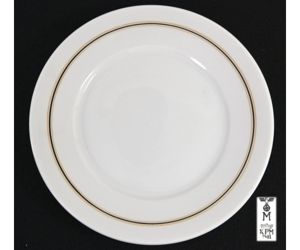 Very Rare Kriegsmarine Admirality Breakfest/Dessert Plate (KPM, 1941)