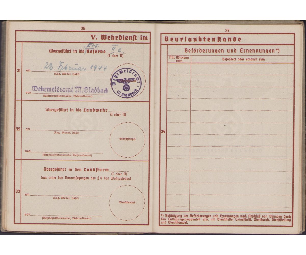 Small Inf.Rgt.2 Wehrpass Grouping — image 14