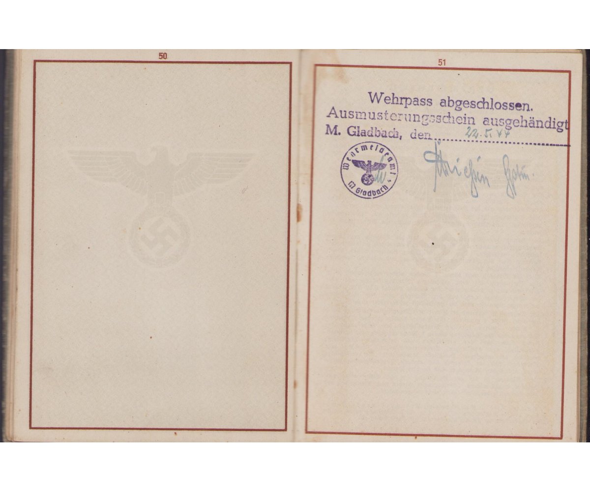 Small Inf.Rgt.2 Wehrpass Grouping — image 16