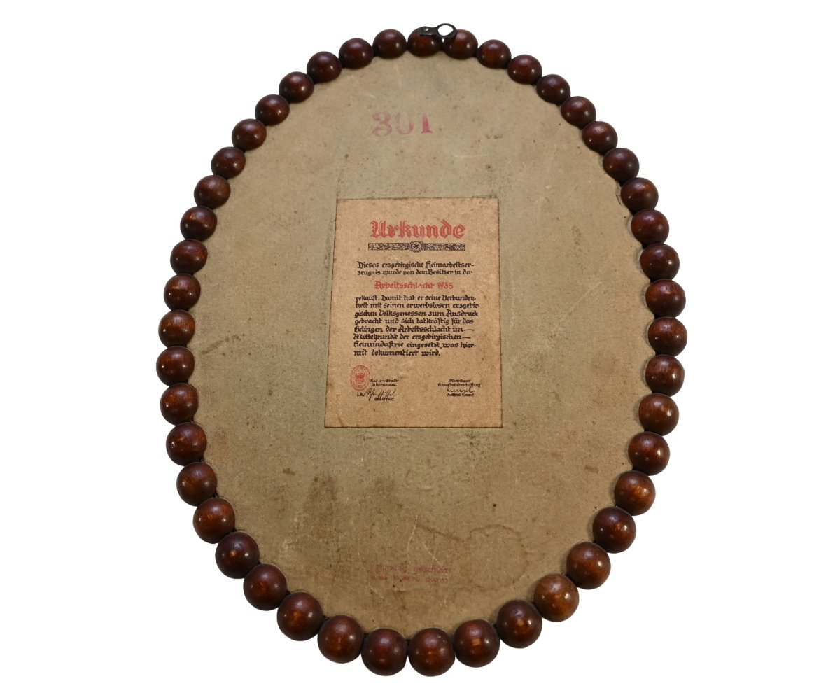 Period Framed Adolf Hitler Portrait (1935!) — image 5