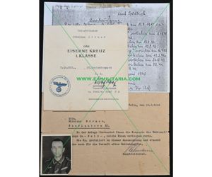 Nahkampfspange in Gold Document Grouping