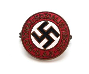 Early NSDAP Parteiabzeichen (Beco)