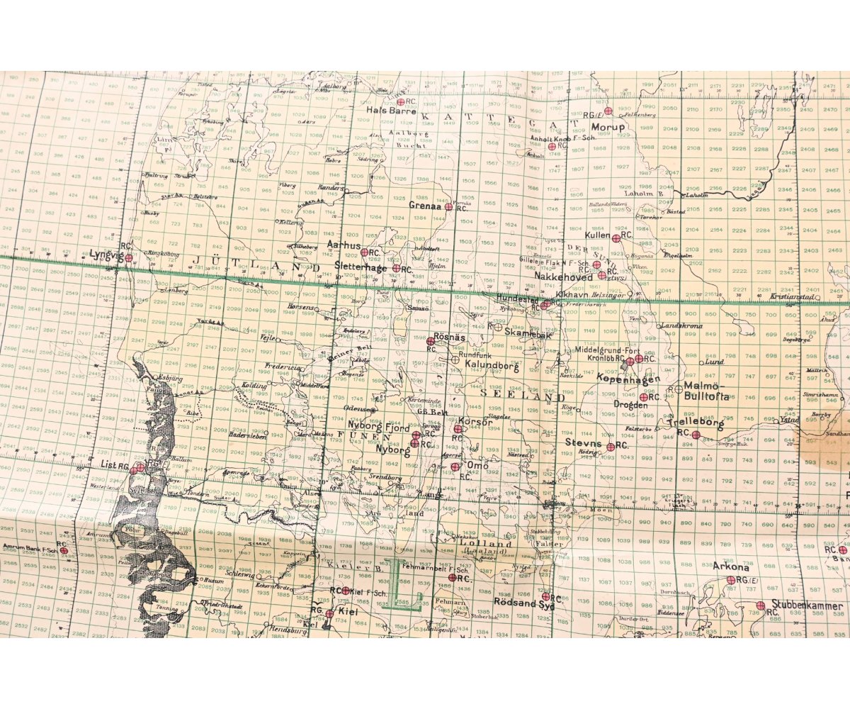 Large! Kriegsmarine Ostsee Map — image 4