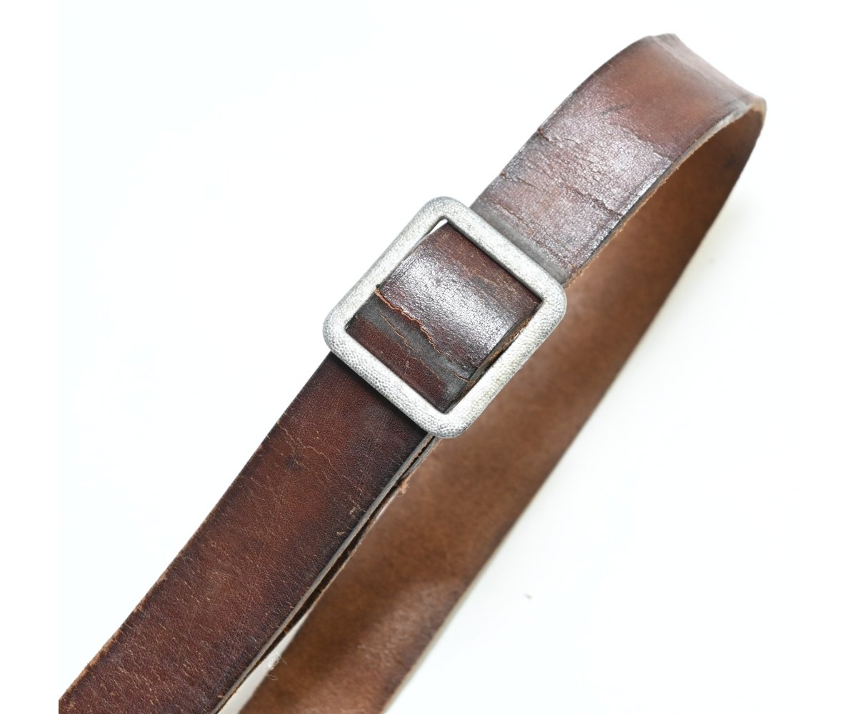 Brown LW/Heer Officer's Cross Strap (Assmann) — image 2