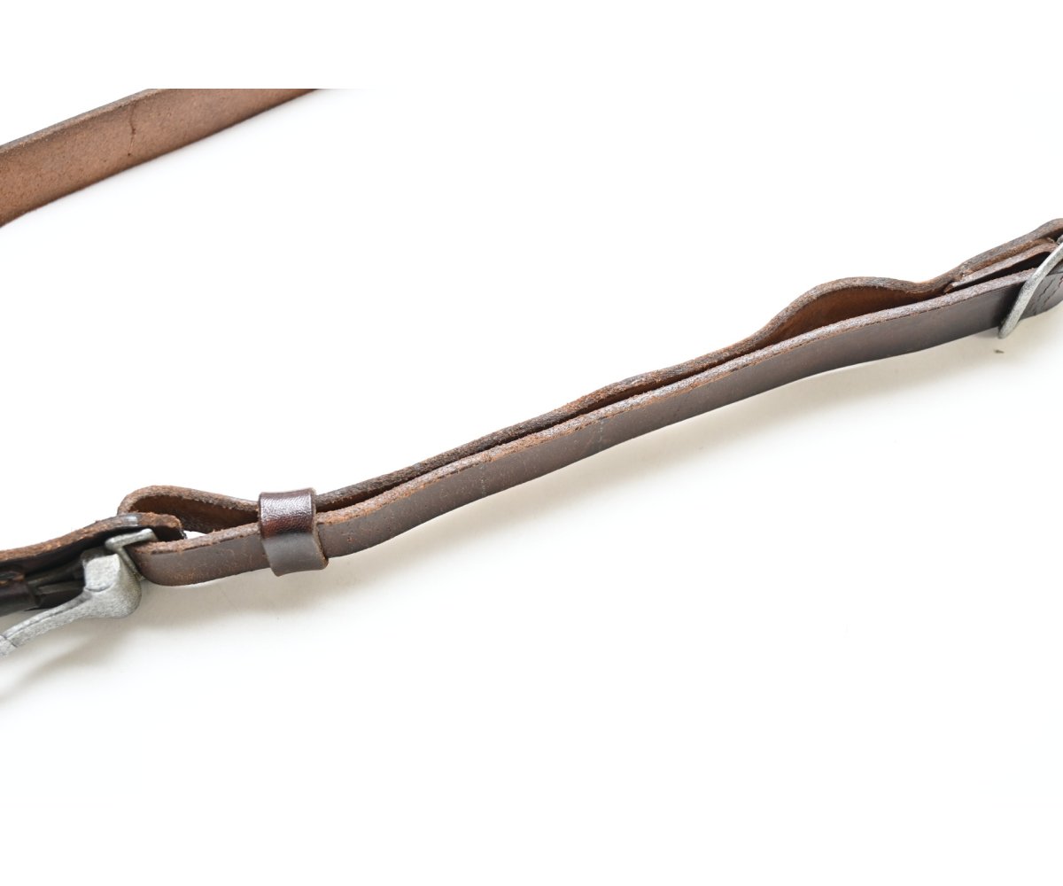 Brown LW/Heer Officer's Cross Strap (Assmann) — image 7