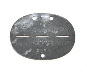 Inf.Rtr.Ers.u.Ausb.Abt.2 Erkennungsmarke