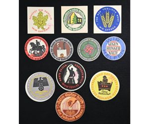 11x Winterhilfswerk Türplakette