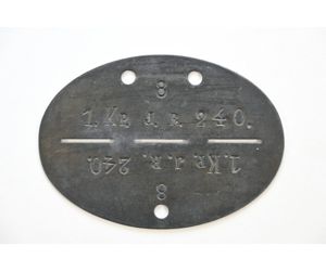 1.Kp./Inf.Rgt.240 Erkennungsmarke