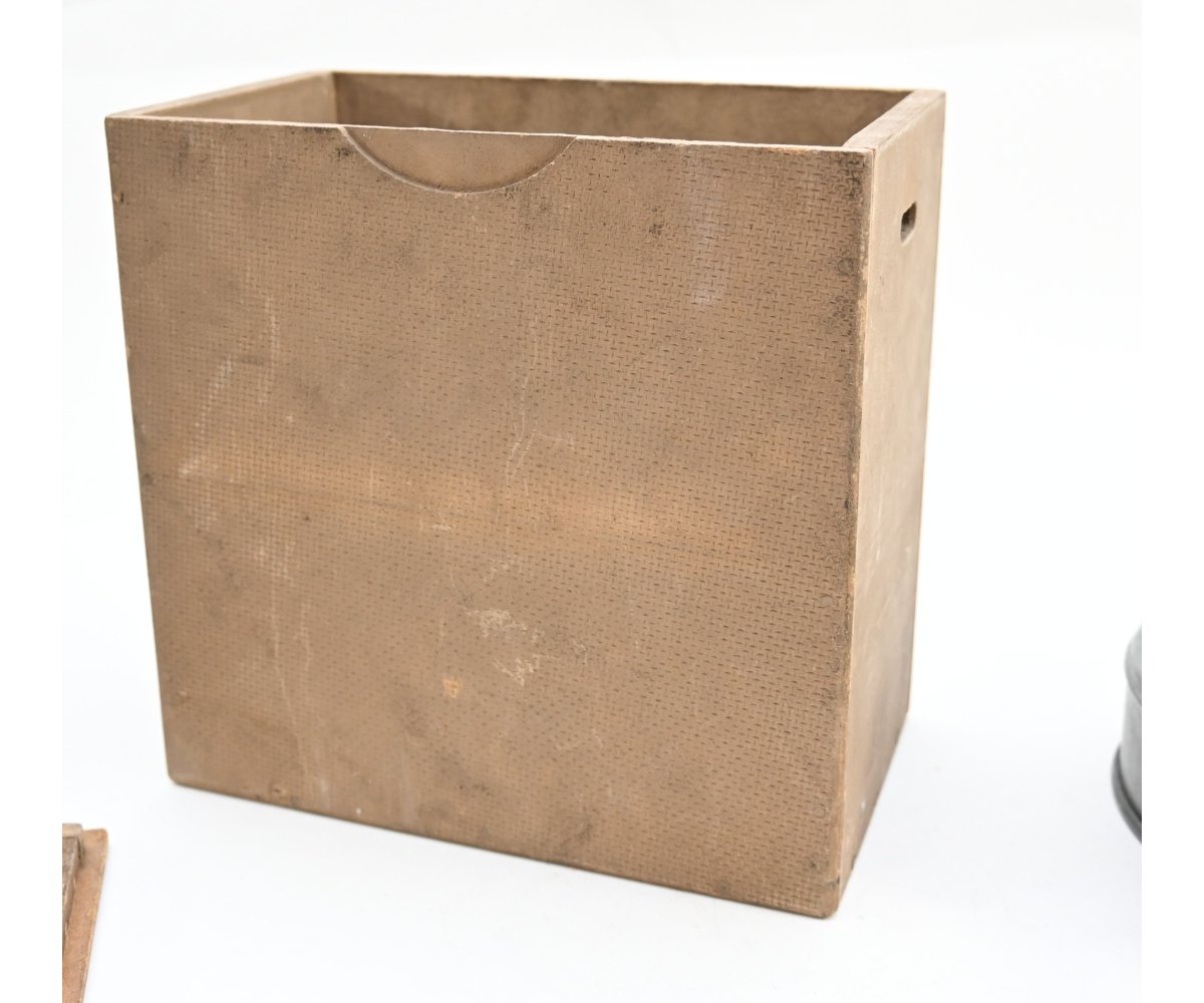 Rare Luftschutz Gasmask in Wooden Box — image 7