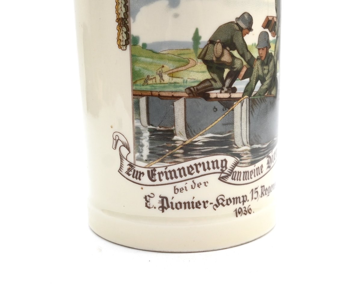 Rare E.Pionier-Komp.15 Beer Stein — image 2