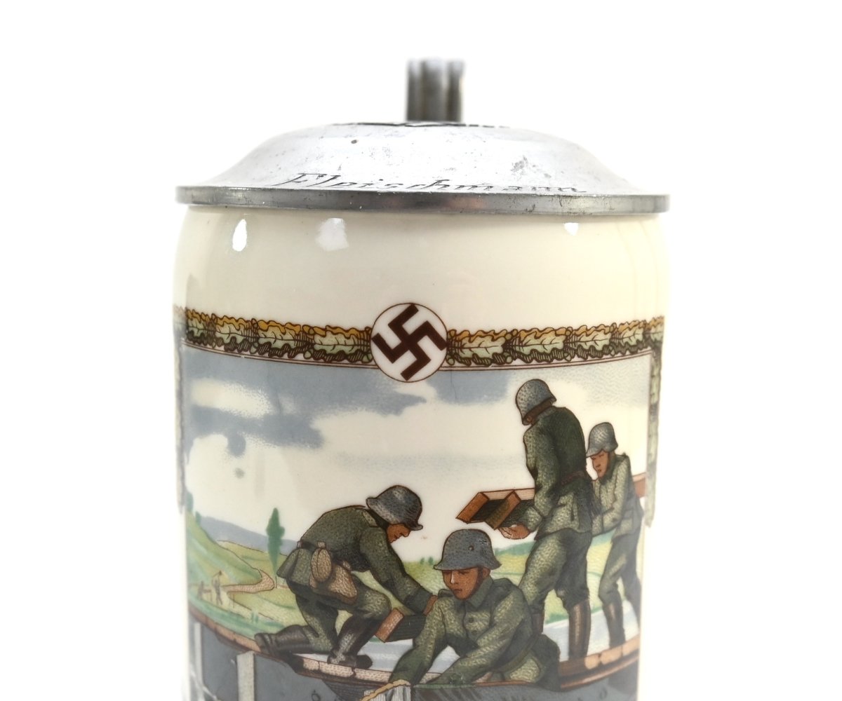 Rare E.Pionier-Komp.15 Beer Stein — image 3