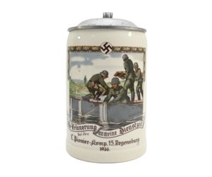 Rare E.Pionier-Komp.15 Beer Stein