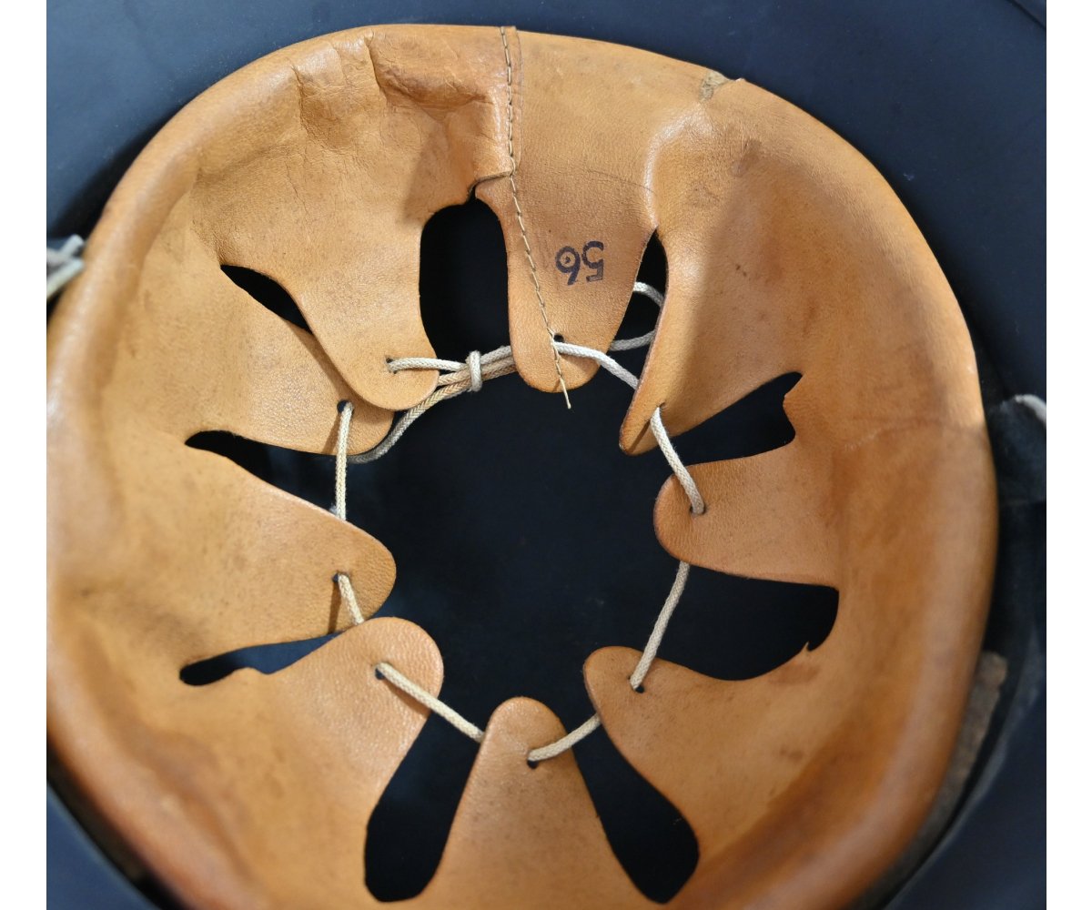 Near Mint M40 Beaded Luftschutz Helmet (Q62) — image 11