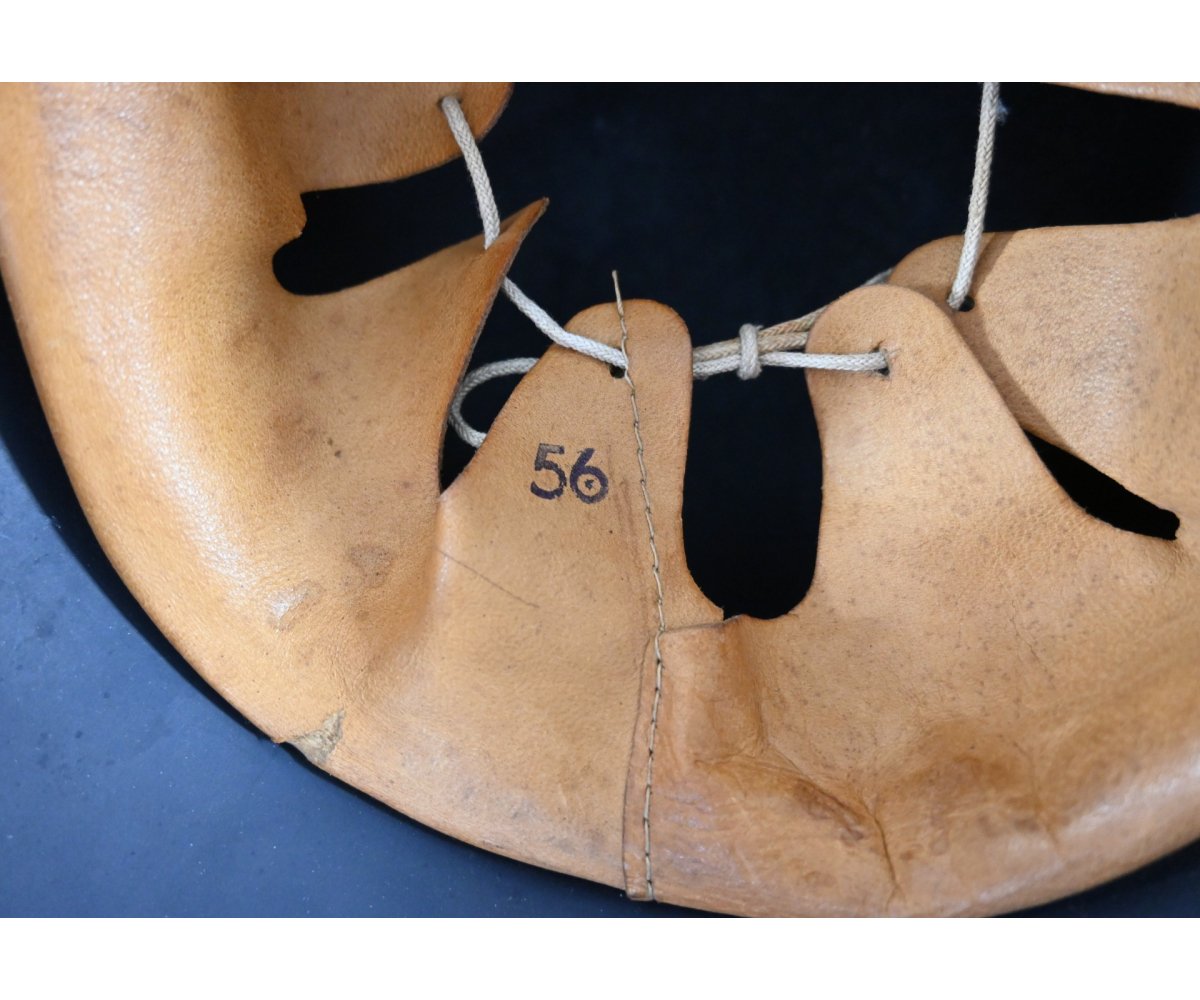 Near Mint M40 Beaded Luftschutz Helmet (Q62) — image 12