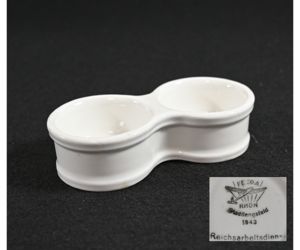 Porcelain Reichsarbeitsdienst Pepper & Salt Dish (1940)