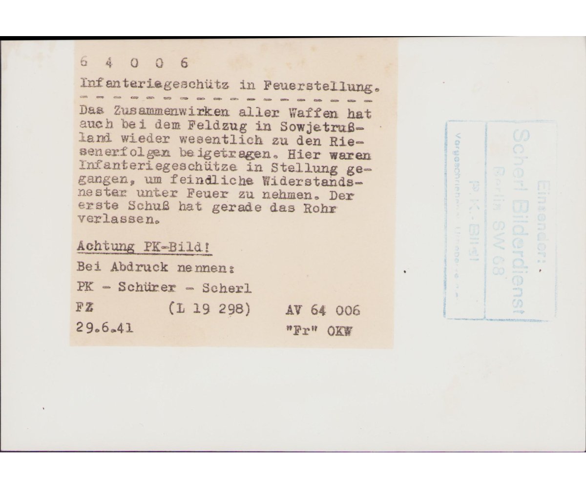 Operation Barbarossa June 1941 Press Photo — image 2