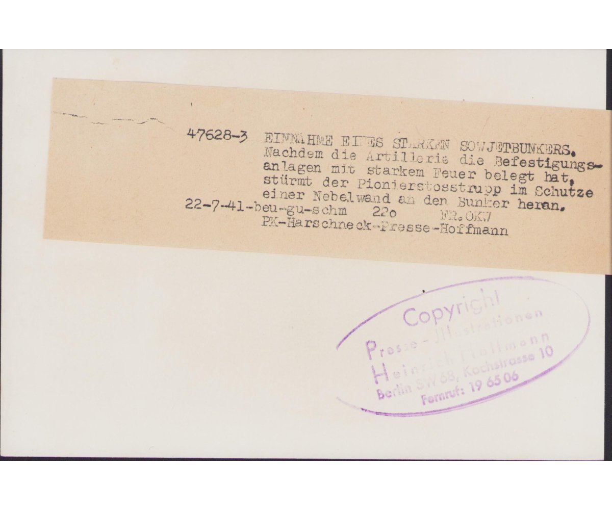 Pionierstosstrupp Press Photo 1941 — image 2