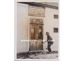 Strassenkampf im Dnjestr Press Photo 1941