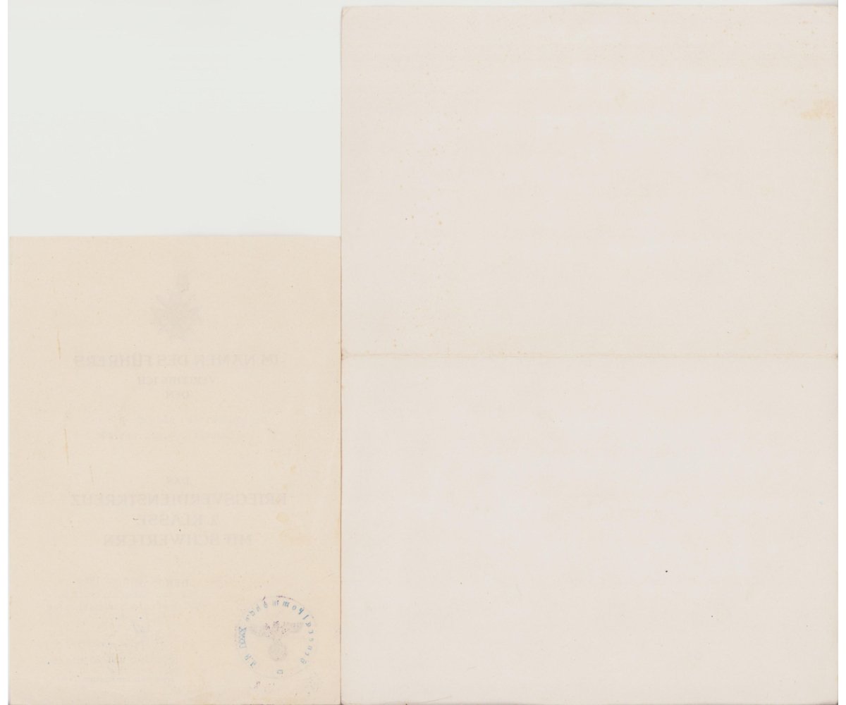 s.Art.Abt.422 VWA/KVK Award Document Set — image 4