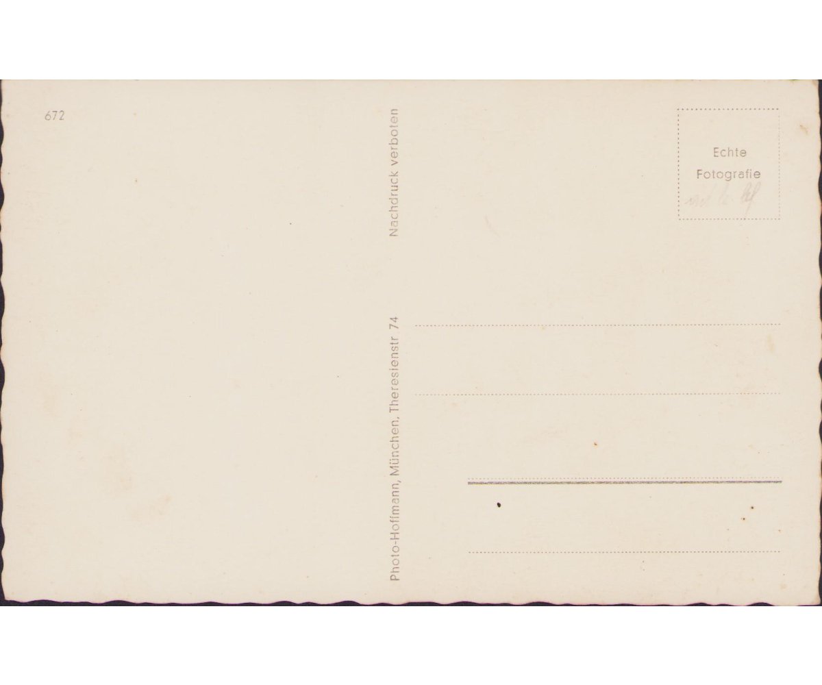 'Der Führer im Berghotel' Postcard — image 2