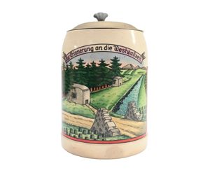 Rare RAD 'Westwallzeit' Beer Stein