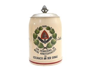 Reichsarbeitsdienst Abt.7/294 Beer Stein