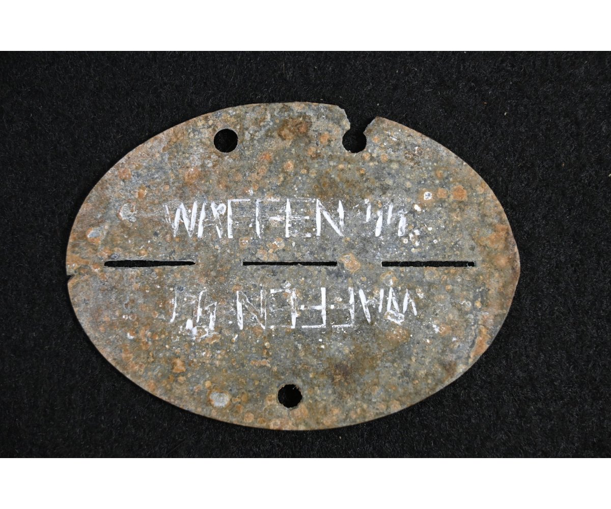 Waffen-ᛋᛋ Art.Ausb.u.Ers.Rgt Erkennungsmarke — image 4